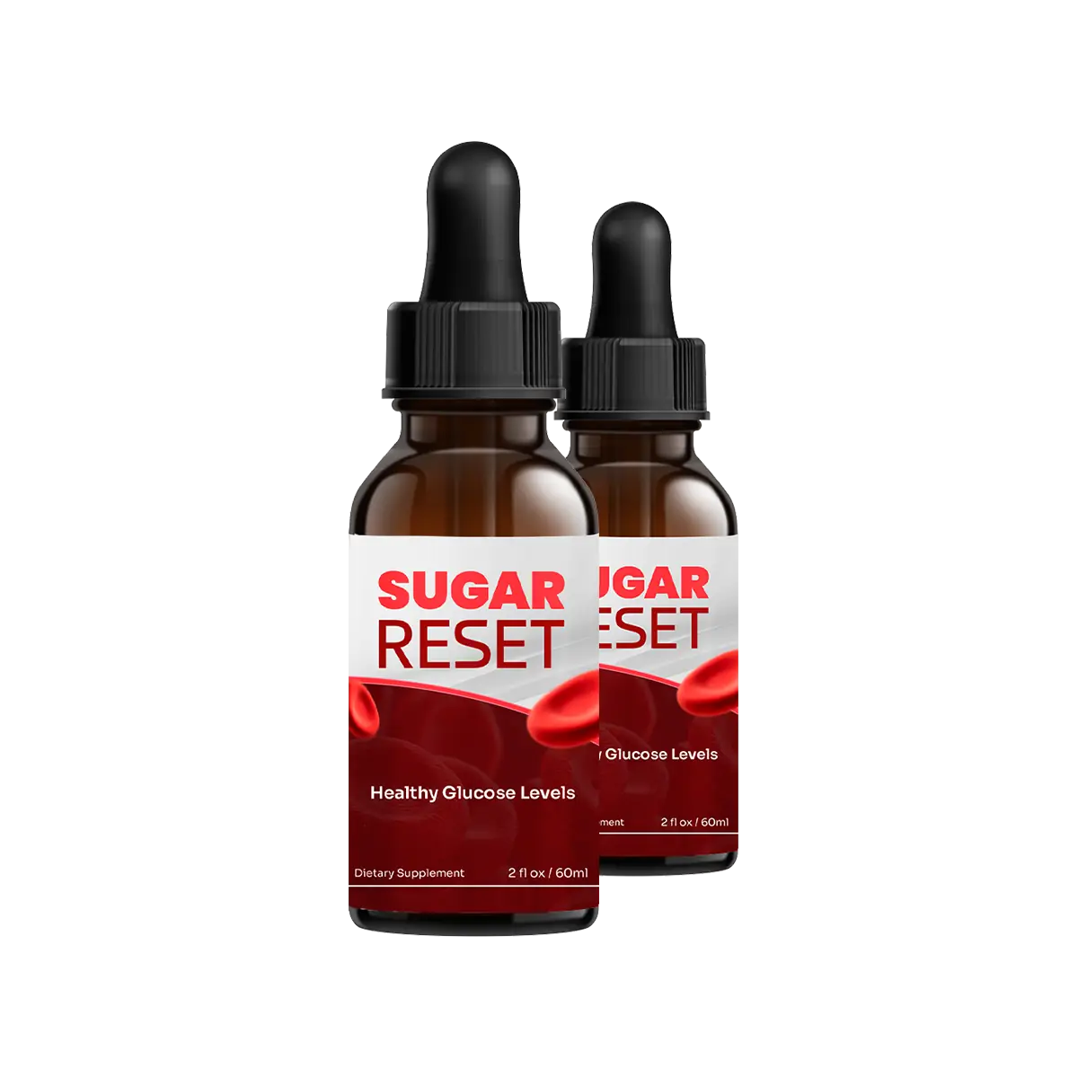 Sugar Reset healthy glucose support liquid drops bottles